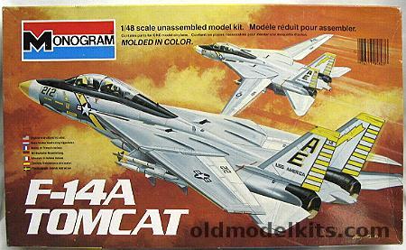 Monogram 1/48 Grumman F-14A Tomcat - VF-142 USS America, 5803 plastic model kit